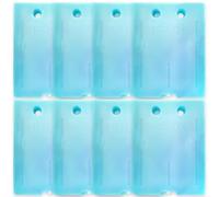 Icey-Tek - Large Gel Ice Packs - Reusable Cooler Packs + Commercial Grade Cooling Solution for Cool Boxes and Cooler Bags - Freezer Packs - Pack of 8