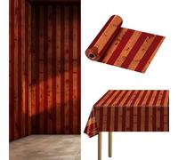 Iceyyyy 120 Ft x 54 in Creepy Carnival Tablecloth Roll-Evil Halloween Bloody Circus Backdrop-Scary Carnival Decorations for Halloween House Decor Party Supplies Carnival Background