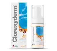 ICF CLX 4% Foam Mousse Dry Shampoo for Dogs Cats Antibacterial Itchy Relief