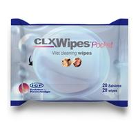 ICF | CLX Pet Wipes | Gentle Dog & Cat Cleaning Wipes for Paws, Ears & Skin Folds | Deodorizing & Moisturizing | No-Rinse, Daily Use | 20 Count