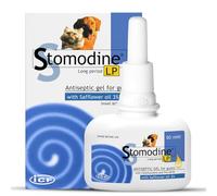 ICF Stomodine Long Period Cat & Dog Toothpaste Gel for Pets' Oral Hygiene Gum Health Bad Breath Meat Flavoured - 50 ml