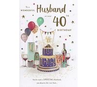 ICG Husband 40th Birthday, Birthday Card