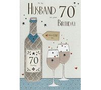ICG Husband on your 70th Birthday, Birthday Card