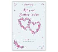 ICG Sister and Brother in Law Anniversary Card 8571