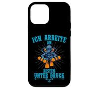 Ich arbeite am besten unter Druck Tech Diver Deep Dive Humor Case for iPhone 12 mini