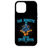 Ich arbeite am besten unter Druck Tech Diver Deep Dive Humor Case for iPhone 12 Pro Max