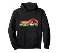 Ich Bin Dann Mal Weg Hiking Mountains Mountaineering Hiking Trip Pullover Hoodie