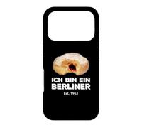 Ich Bin Ein Berliner Speech Jelly Donut Wall Cold War Coffee Case for iPhone 17 Pro