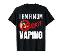Ich bin eine Mama gegen das Vaping E Cigarette Vape T-Shirt