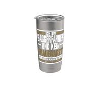 Ich Bin Excavator Driver und Keine GynaDoctor Excavator Stainless Steel Insulated Tumbler