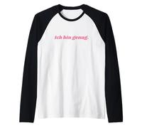 Ich bin genug Raglan Baseball Tee