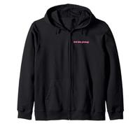 Ich bin genug Zip Hoodie