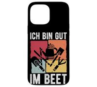 ICH BIN GUT IM BEET Gardening Humor Case for iPhone 13 Pro Max