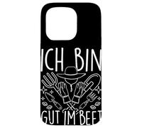 ICH BIN GUT IM BEET Gardening Humor Case for iPhone 15 Pro