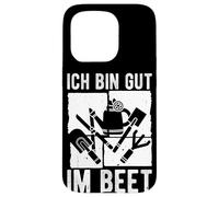 ICH BIN GUT IM BEET Gardening Humor Case for iPhone 15 Pro