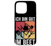ICH BIN GUT IM BEET Gardening Humor Case for iPhone 15 Pro Max