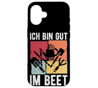 ICH BIN GUT IM BEET Gardening Humor Case for iPhone 16