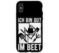ICH BIN GUT IM BEET Gardening Humor Case for iPhone X/XS