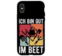 ICH BIN GUT IM BEET Gardening Humor Case for iPhone X/XS
