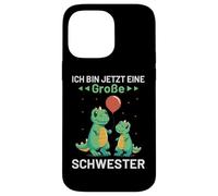 Ich Bin Jetzt Eine Große Schwester Dinosaurs Dinosaur Case for iPhone 14 Pro Max