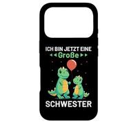 Ich Bin Jetzt Eine Große Schwester Dinosaurs Dinosaur Case for iPhone 17 Pro