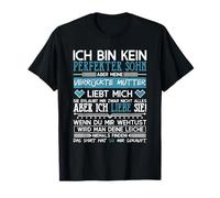 ich bin kein perfekter sonhn aber meine verrückte mutter T-Shirt