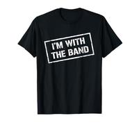 Ich bin mit der Band - Rock Concert - Music Band T-Shirt
