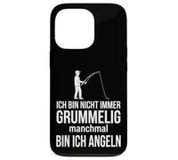 Ich bin nicht immer grummelig manchmal bin ich angeln Case for iPhone 13 Pro