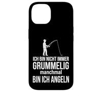 Ich bin nicht immer grummelig manchmal bin ich angeln Case for iPhone 14