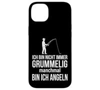 Ich bin nicht immer grummelig manchmal bin ich angeln Case for iPhone 14 Plus