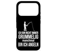 Ich bin nicht immer grummelig manchmal bin ich angeln Case for iPhone 17 Pro