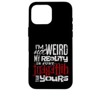 Ich bin nicht sttsam meine Realität ist anders Design Case for iPhone 16 Pro Max