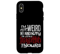Ich bin nicht sttsam meine Realität ist anders Design Case for iPhone X/XS