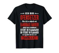 Ich Bin Ofsetzer Das Ist So Einfach Wie Fahrradfahren T-Shirt