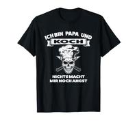 ich bin Papa und Koch Nichts Macht Beruf T-Shirt