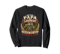 Ich Bin Papa Und Landwirt Farm Graphic Mir Angst Ein German Sweatshirt