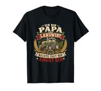 Ich Bin Papa Und Landwirt Farm Graphic Mir Angst EIN German T-Shirt