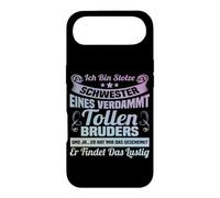 Ich bin stolze Schwester eines verdammt tolle Bruder Case for iPhone Air