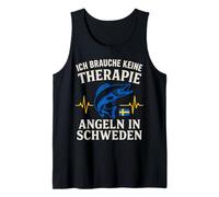 Ich Brauche Keine Therapie Angeln in Schweden Tank Top