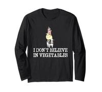 Ich Glaube Nicht an Gemüse Carnivore Diet Long Sleeve T-Shirt