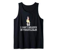 Ich Glaube Nicht an Gemüse Carnivore Diet Tank Top