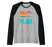 Ich Habe EIN Plan Die Olsen Bande Fan Merchandise Raglan Baseball Tee