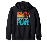 Ich Habe Ein Plan Die Olsen Bande Fan Merchandise Zip Hoodie