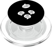 Ich habe Hunger ich auch Drillingsmama Pregnant Triplets PopSockets PopGrip for MagSafe