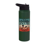 Ich Hasse Menschen Hiker Capricorn Mountain Nature Lover Stainless Steel Insulated Water Bottle