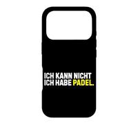 Ich Kann Nicht Ich Habe Padel I Cant I Have Padel Case for iPhone 17 Pro