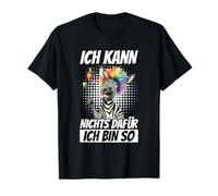 Ich Kann Nichts Dafür Ich Bin So Zebra Verrückt Saying T-Shirt