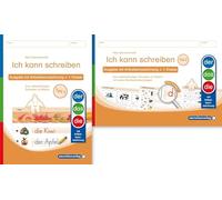 Ich kann schreiben Teil 1 und 2 im Set - Ausgabe mit Artikelkennzeichnung (DaZ) - Schülerarbeitshefte für die 1. Klasse: Meine Sternchenhefte zum ... zu Bildern und ersten Rechtschreibstrategien