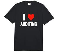 Ich Liebe Auditing - Heart Nice Internal Audit Controls Quality Comfort Colors Adult Heavyweight T-Shirt