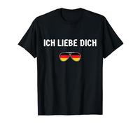 Ich Liebe Dich German Language I Love You T-Shirt